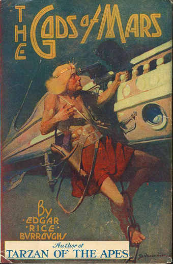 Illustration for article titled A naked princess and slave rebellions in Edgar Rice Burroughs' first Martian trilogy